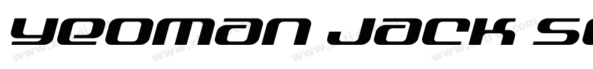 Yeoman Jack Semi Ita字体转换
